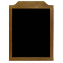 Tableau noir vertical pour menu