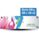 Banderole -  300x100cm