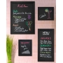 Tableau noir pour menu