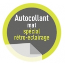 Autocollants pvc - Spécial rétro-éclairage