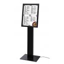 Porte menu noir 4 x A4 