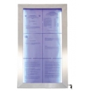 Porte menu, affichage led  6xA4