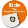 Impression Bâche Recto Verso - pvc 700gr/m2 /