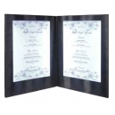 Carte Menu 2 volets A4 - Eclairage LED 