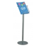 Porte-brochures A4 sur pied H90cm