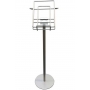 Porte-brochures A4 sur pied H90cm