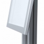 Porte menu LED  4xA4 sur pied 